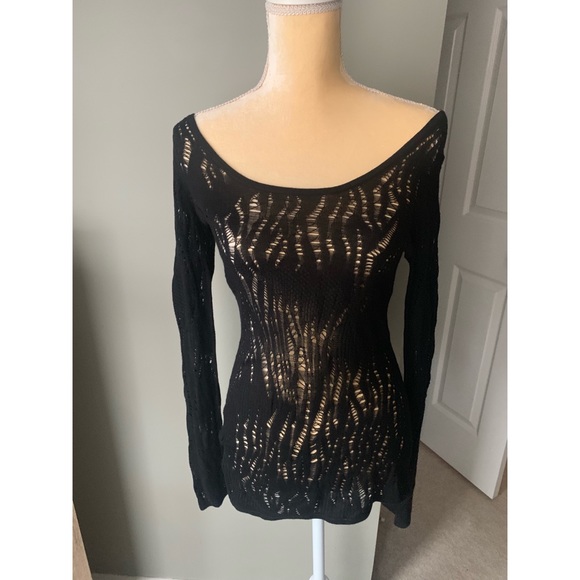Express Tops - Express - Black long sleeve top